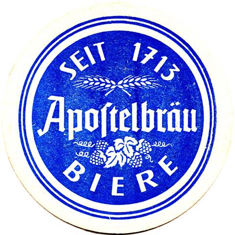 worms wo-rp apostel rund 4b (215-seit 1713-hg blau-blau)